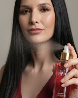 1 Spray Liso Escorrido + 1  Sérum Rainha do Brilho + 1 Body Splash Rainha Poderosa da Cabelos de Rainha