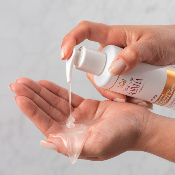 1 Shampoo + 1 Condicionador Crescimento e Fortalecimento + 1 Tônico Elixir da Rainha  + 1 Máscara Hidronutritiva