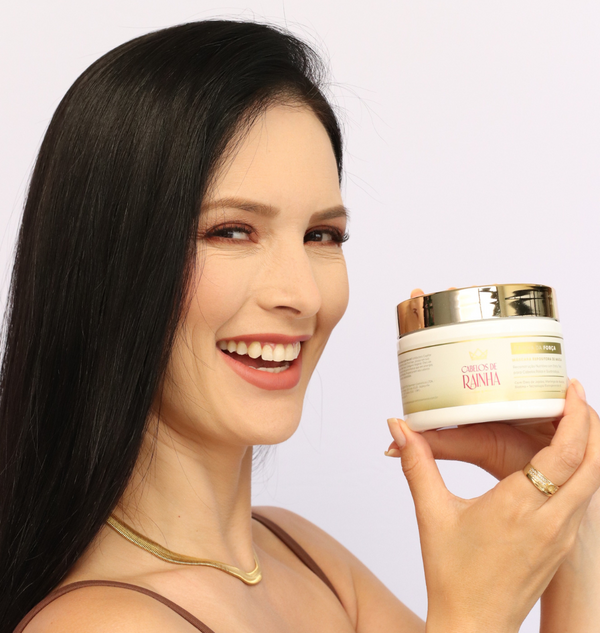 🔥🔥 Promoção: 1 Shampoo + 1 Condicionador Crescimento e Fortalecimento + 1 Máscara Hidronutritiva + 1 Máscara Rainha da Força