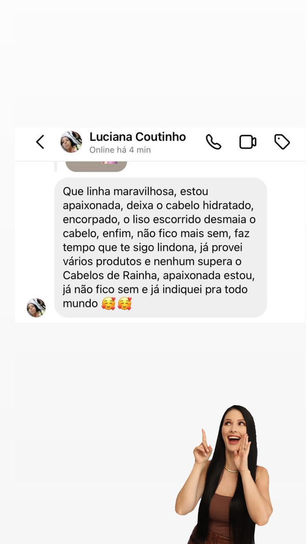 Kit Liso Escorrido (1 Shampoo + 1 Condicionador + 1 Máscara + 1 Spray)