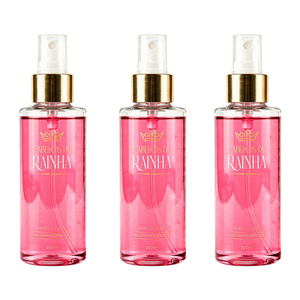 3 Body Splash Rainha Poderosa da Cabelos de Rainha 200 ml