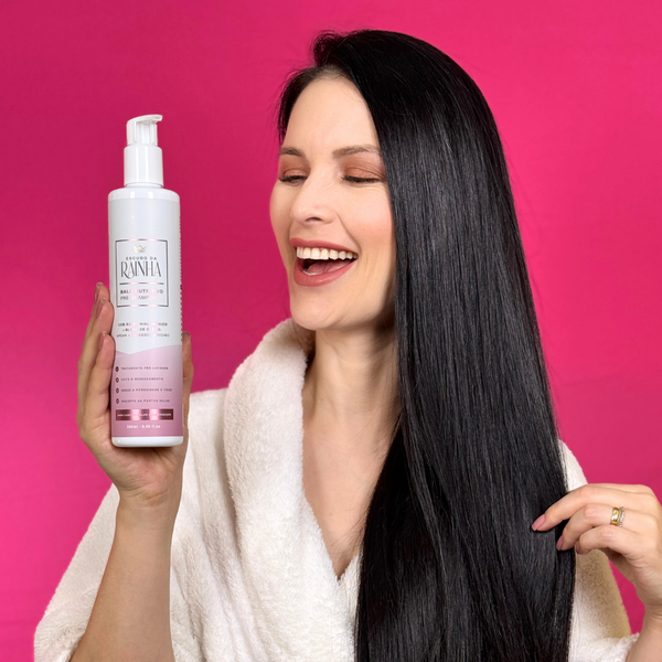 🔥🔥 Promoção: Escudo da Rainha – Balm Nutritivo Pré-Shampoo Cabelos de Rainha 280 ml