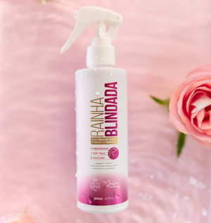 1 Balm Nutritivo Escudo da Rainha + 1 Spray Rainha Blindada + 1 Máscara Rainha Sem Frizz + 1 Máscara Hidronutritiva