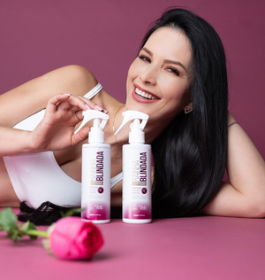 1 Spray Rainha Blindada Cabelos de Rainha + 1 Spray Liso Escorrido