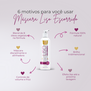 1 Máscara Disciplinante Liso Escorrido 200ml