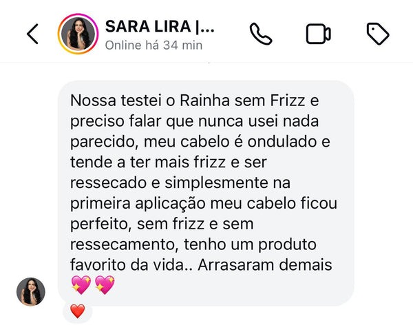 1 Shampoo + 1 Condicionador de Crescimento + 1 Máscara Líquida Rainha sem Frizz da Cabelos de Rainha