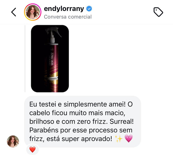 1 Máscara Líquida Rainha sem Frizz da Cabelos de Rainha 120 ml