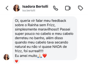 1 Shampoo + 1 Condicionador de Crescimento + 1 Máscara Líquida Rainha sem Frizz da Cabelos de Rainha