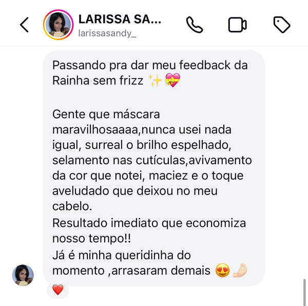 1 Shampoo + 1 Condicionador de Crescimento + 1 Máscara Líquida Rainha sem Frizz da Cabelos de Rainha
