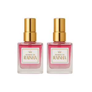 2 Finalizadores Segredo da Rainha - Perfume Capilar Brilho Perfumado 50 ml