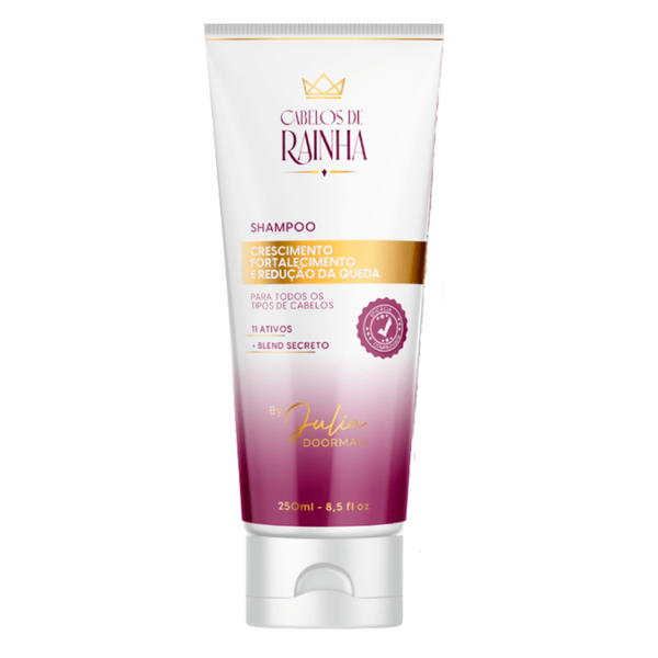 Shampoo Crescimento e Fortalecimento Cabelos de Rainha 250ml