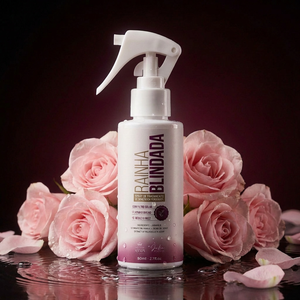 1 Máscara Rainha Sem Frizz + 1 Sérum Rainha do Brilho + 1 Spray Rainha Blindada Miniatura (80 ml)
