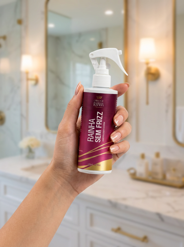 1 Balm Nutritivo Escudo da Rainha + 1 Spray Rainha Blindada + 1 Máscara Rainha Sem Frizz