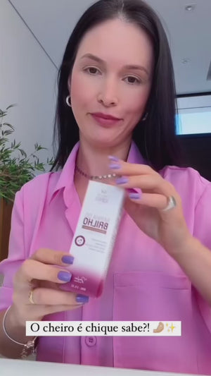 1 Spray Multifuncional Rainha Blindada + 1 Sérum Rainha do Brilho Cabelos de Rainha