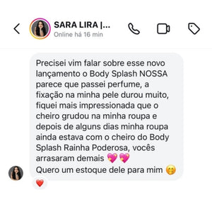 1 Máscara Rainha Sem Frizz + 1 Spray Rainha Blindada + 1 Body Splash Rainha Poderosada Cabelos de Rainha